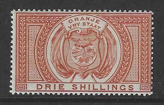 OFS  1882 3s chestnut superb MNH.  SACC F7. See below.