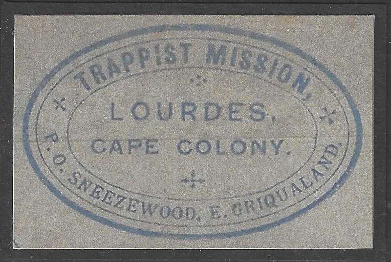 Cape/Griq. East/Natal rarity: 1904 cover Sneezewood/Union Bridge/Umzimkulu/Ixopo/Richmond/Rosebank.