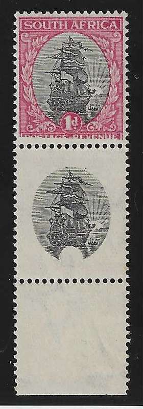 Union 1930`s Rare Roto FRAME OMITTED COMPLETELY and PARTIALLY. SACC 43 variety. See below.