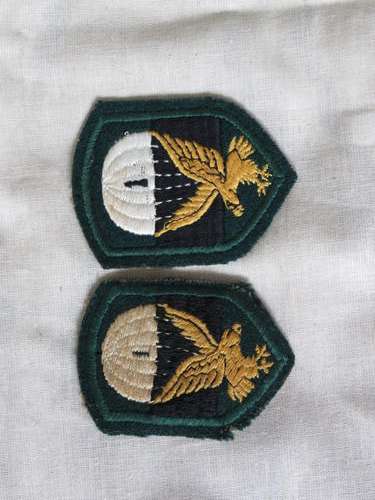 1 parachute battalion cloth shoulder flashes