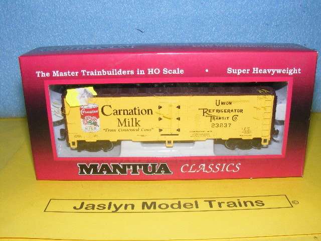 Mantua HO Refrigerator Wagon (Boxed)