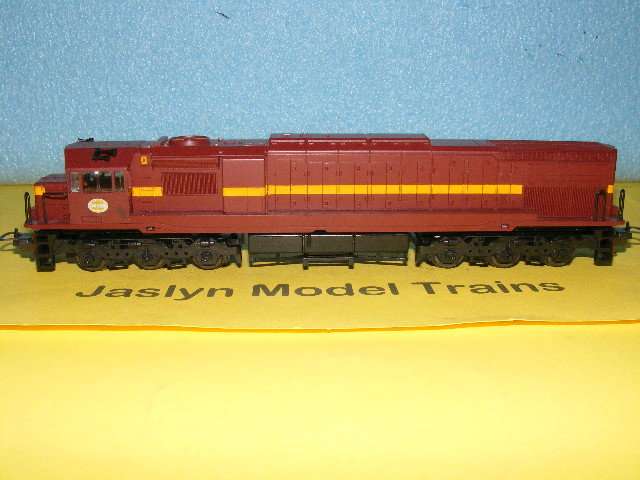 Lima HO SAR/ SAS Class 34 Diesel Loco in display case.