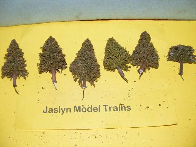 HO Trees X 6.