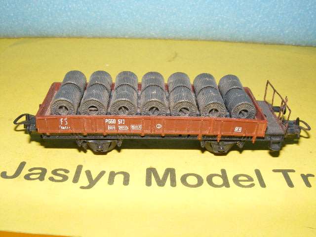 Lima HO Flatbed with load.