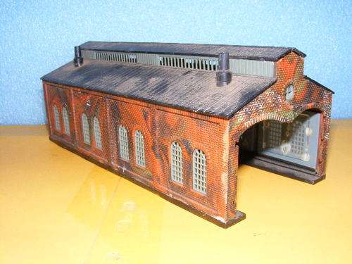 N-scale Loco Shed.