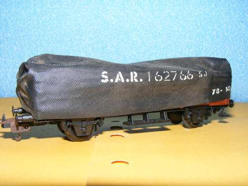 Lima HO SAR/SAS Open wagon with Tarpaulin.
