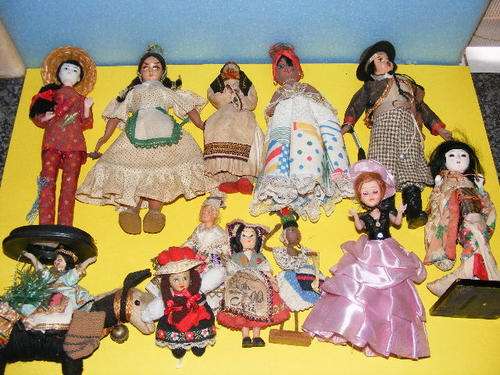 Collection of "Dolls of the World"