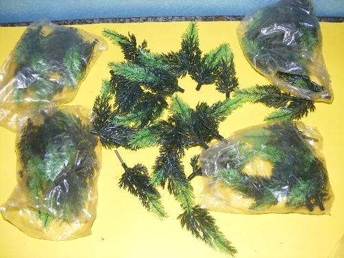 Job Lot Plastic Tees/ Shrubs