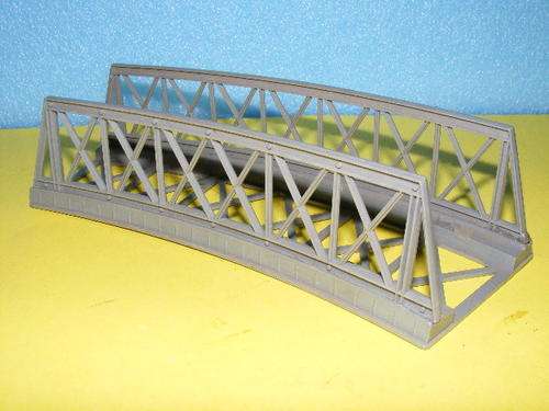 HO Curved Bridge.