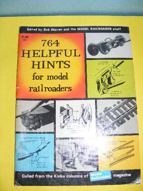 Helpful Hints for Model Railroaders.