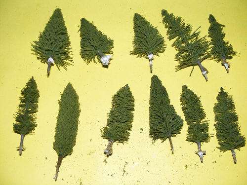 HO Trees X 10