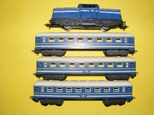 Lima HO SAR/SAS Junior Blue Train Set