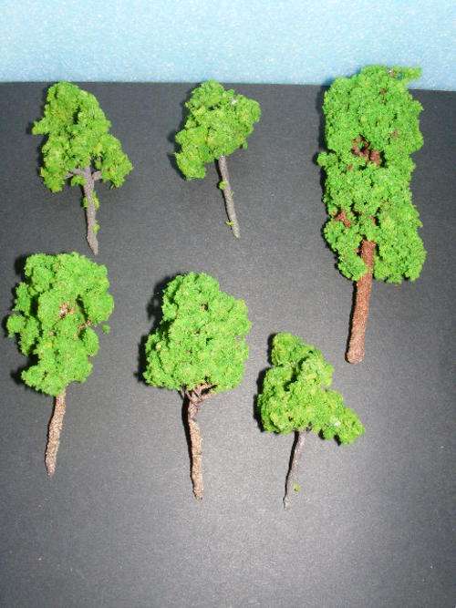 HO Trees X 6