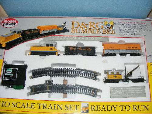 Model Power HO Train Set (Boxed)