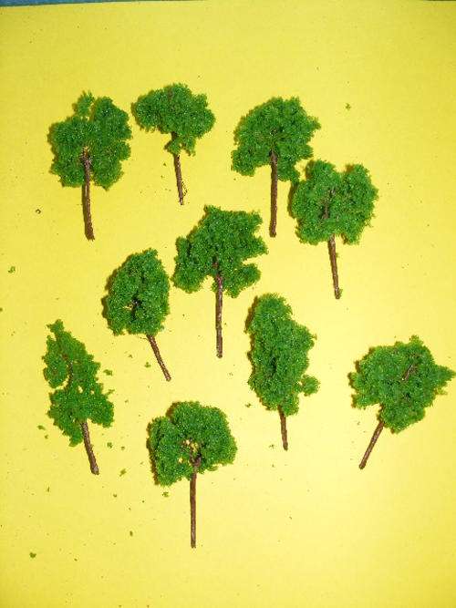HO Trees X 10