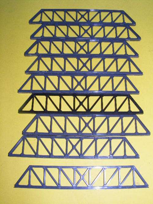 N-Gauge Bridge Pieces.