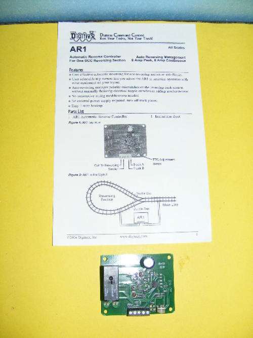 Digitrax AR1 Automatic Reverse Controller.