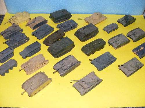 Job Lot Tanks and vehicles.