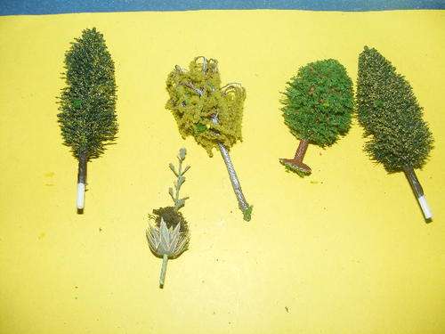 HO Job Lot Trees