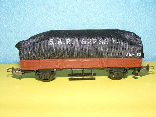 Lima HO SAR/SAS Open wagon with tarpaulin.