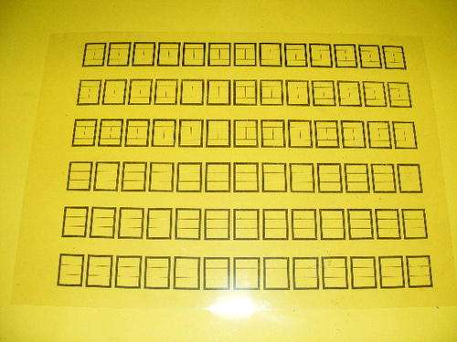 HO Window Sheet