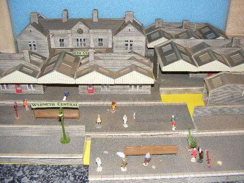 Metcalf HO Station Building Set