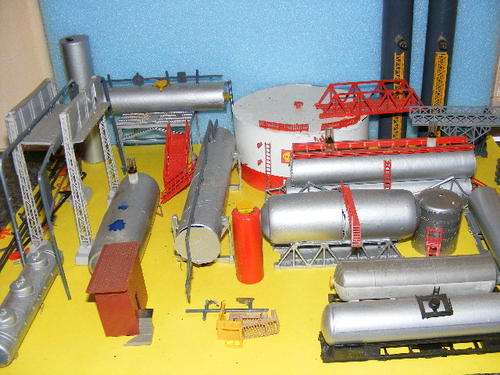 HO Oil Depot - Scratch Built.