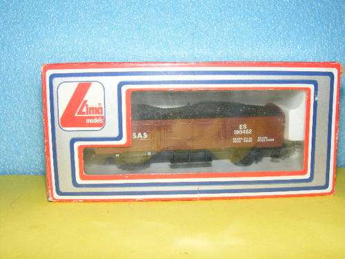 Lima HO SAR/SAS Open wagon with coal load. (Boxed)
