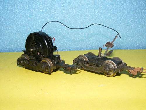 Lima HO Motor and front bogey.