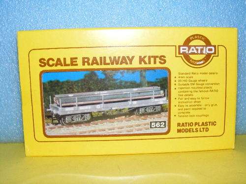 Ratio OO/HO GWR Bogie Bolster with Steel load. (Boxed)