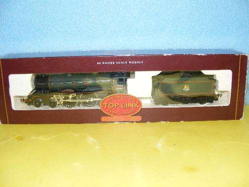 Hornby OO 4-6-0 Steam Loco and Tender - For Spares/ Repairs