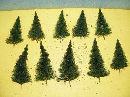 HO Trees X 10