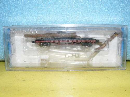 Bachmann N-Gauge Flatbed with load. (Boxed)