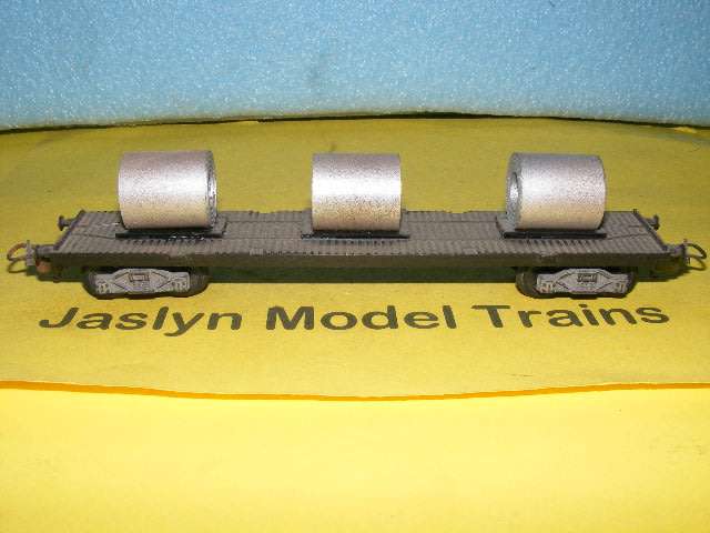 Lima HO Flatbed with load,