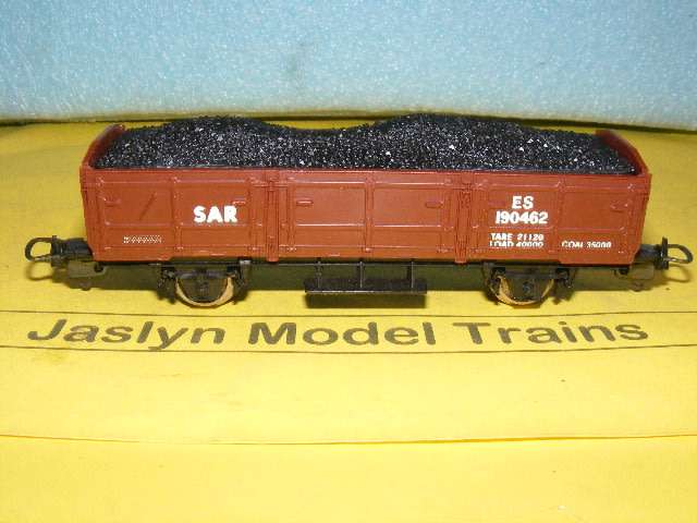 Lima HO SAR/ SAS ES Open Wagon with coal load,