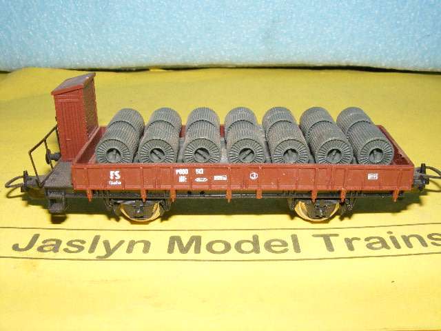 Lima HO Flatbed with load,