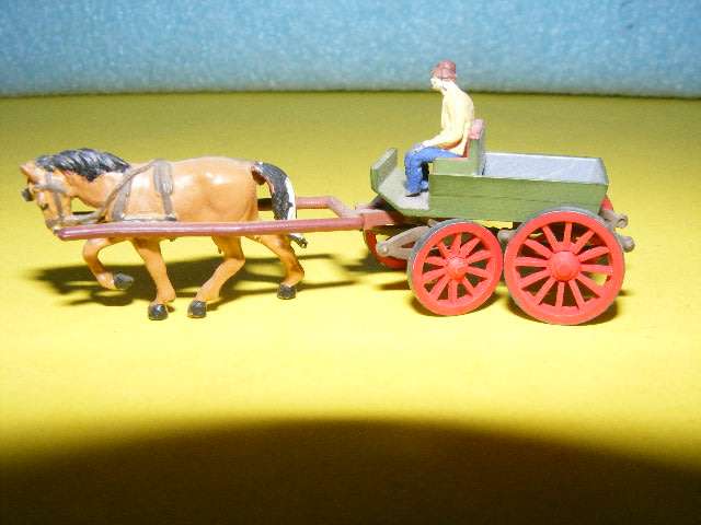 HO Horse and Wagon,