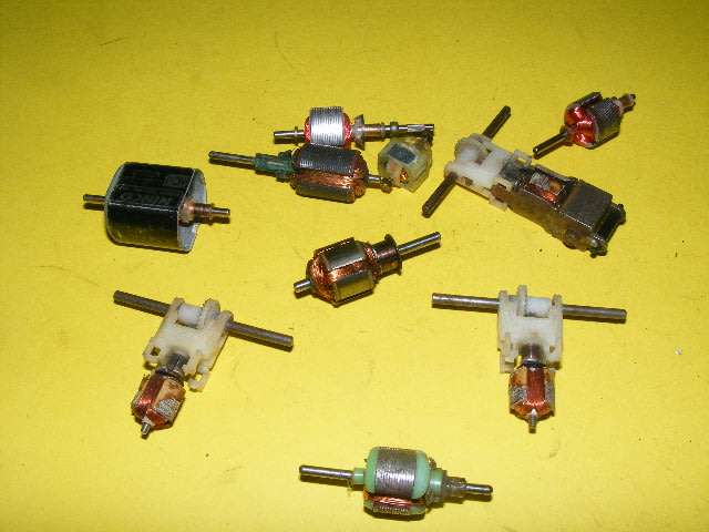 Job Lot Slot Car Motor Spares,