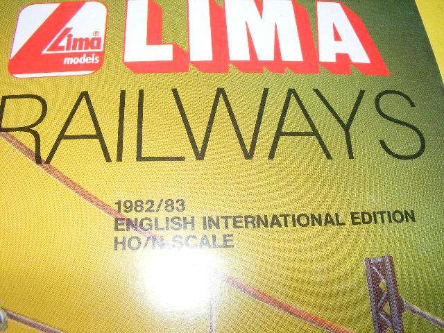 Lima HO Catalogue 1982/83