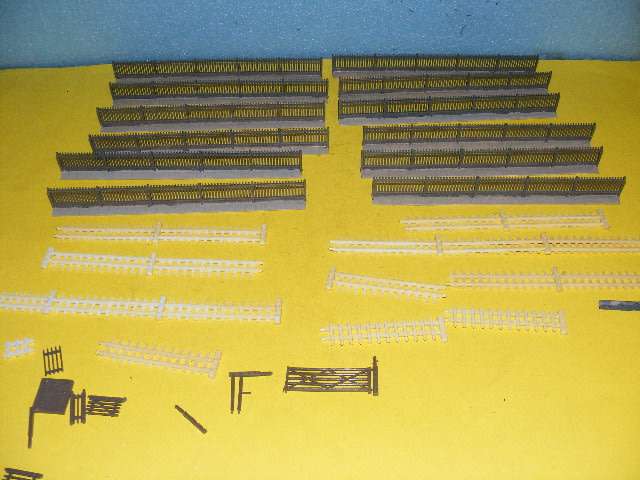 HO Job Lot Fences,