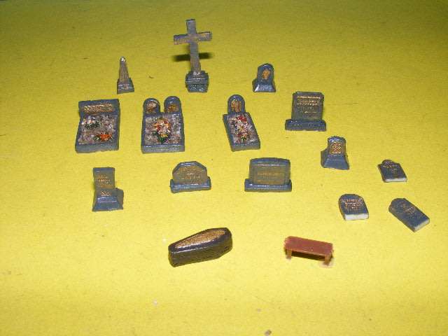 HO Gravestones,