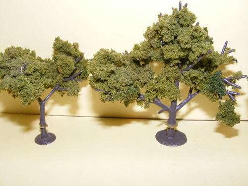 HO Trees X 5