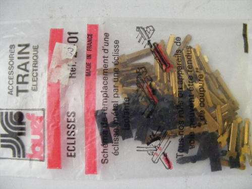 Jouef HO Rail connectors and insulating plates