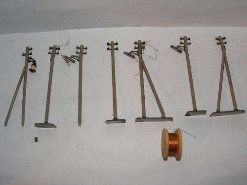HO Telegraph Poles