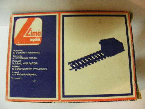 Lima HO Terminal Track X 6 (Boxed)