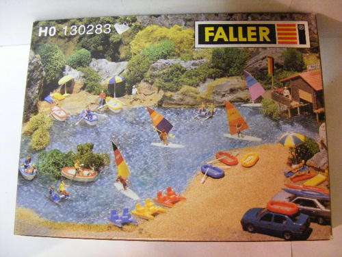 Faller HO Boats and surf boards (Boxed)
