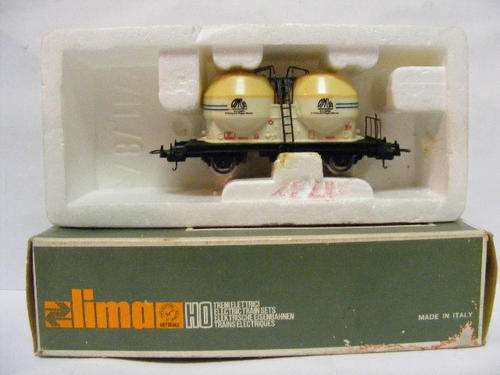 Lima HO Twin Silo Tanker (Boxed)