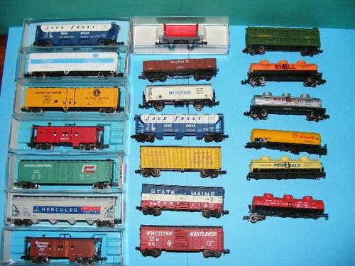 N- Gauge Rolling stock collection