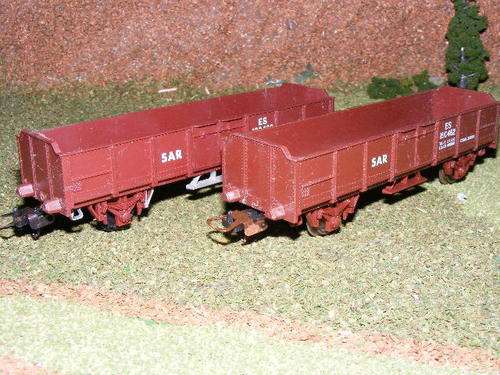 Lima HO SAR/SAS ES Open Wagons X 2