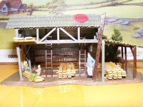 Faller HO Wood store